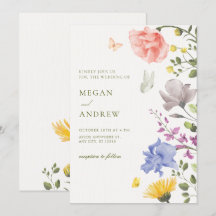 bröllopet för den estetiska blommigten