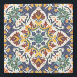 Bröllopet gynnar Talavera blå mexikansk bricka Stenunderlägg<br><div class="desc">Azulejo Talavera blå portugisisk Medelhavsbricka i mönster vintage Mexikanska talavera-bröllopet gynnar tryckt marmor underlägg bröllopsdekaler för mottagning av bröllop och en underbar keepsakgåva till dina gäster</div>