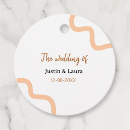 Bröllopet mellan brud och brudgum namn datum persi gåvor etiketter