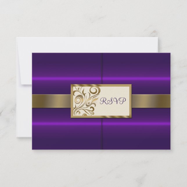 Bröllopet OSA blommigt Swirls (Framsida)