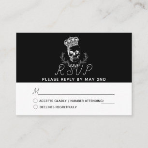 Bröllopet OSA Royal Skull Tilläggskort