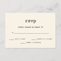 Bröllopet OSA vintage Typewriter-text