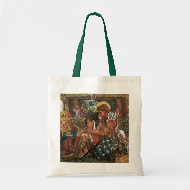 Bröllopet St George, prinsessan Sabra av Rossetti Tygkasse (Framsidan)