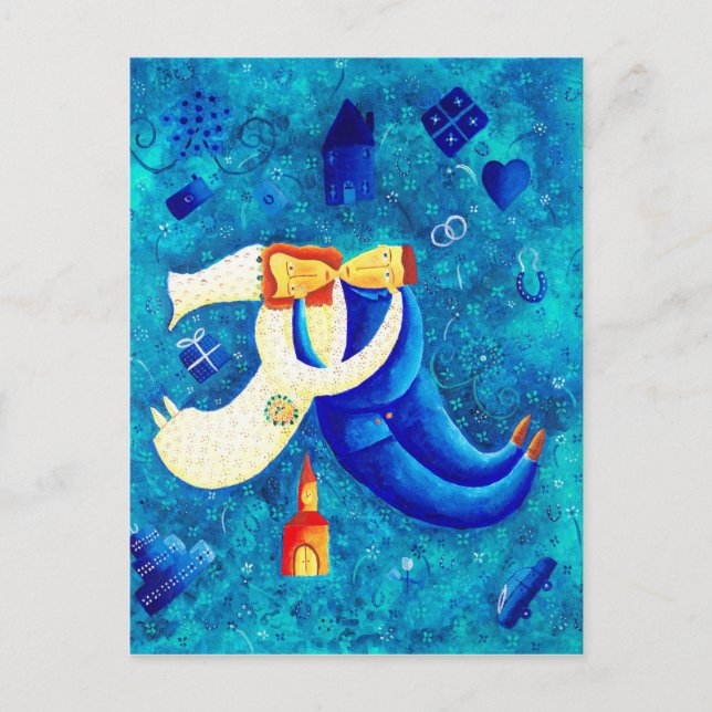 Bröllopet Vykort (Framsida)