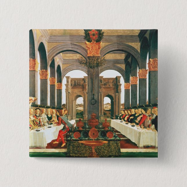 Bröllopfestmåltiden Knapp (Framsida)