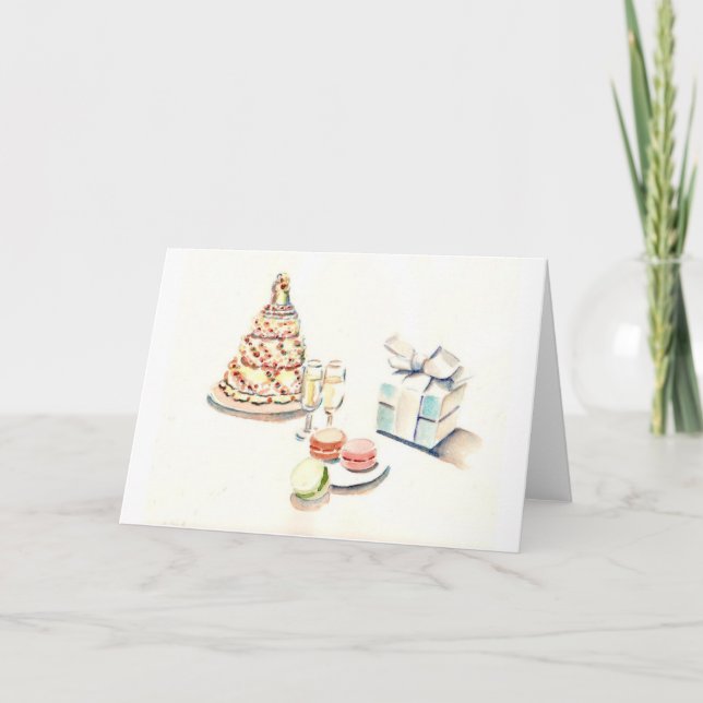 BröllopGateaux Kort (Framsida)
