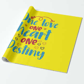 Bröllopgåvor | Ett Kärlek One Heart One Destiny Presentpapper