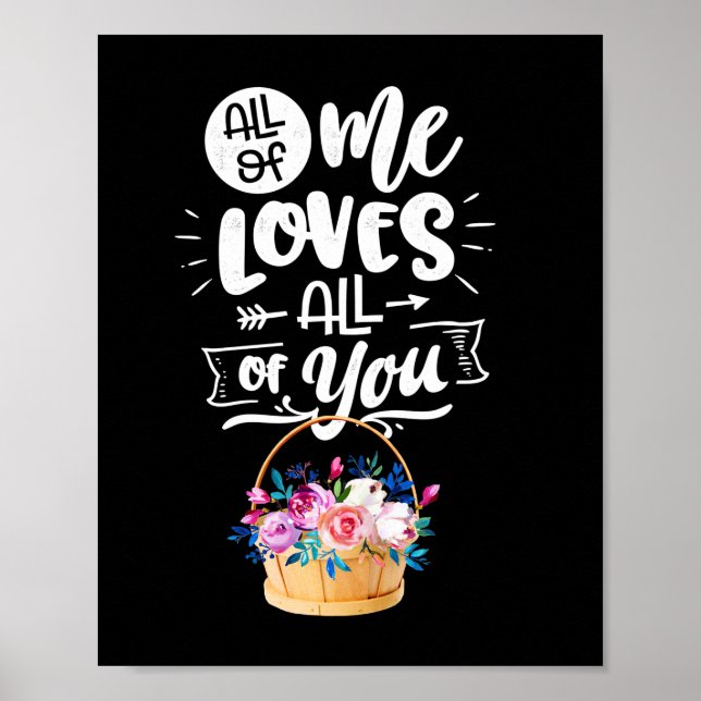 Bröllopgåvor | Jag Kärlek alla Poster (Framsidan)