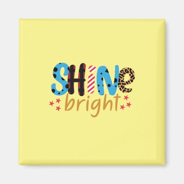 Bröllopgåvor | Shine Bright Magnet (Framsidan)