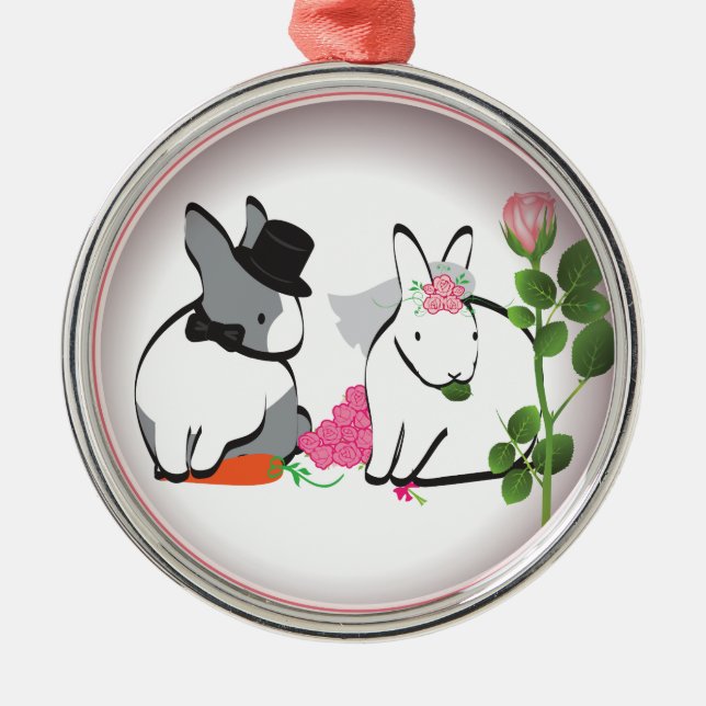 BRÖLLOPGRATTIS! JULGRANSPRYDNAD METALL (Framsidan)