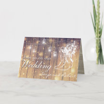 Bröllopinbjudan - Masonburkar och cowboykängor