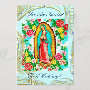 BRÖLLOPINBJUDAN - OSKULD AV GUADALUPE INBJUDNINGAR