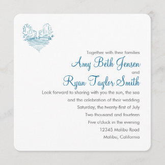 Bröllopinbjudan till Adirondack-ordförande Inbjudningar