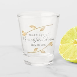 Bröllopmottagande - skjuten Glass bröllopfavör