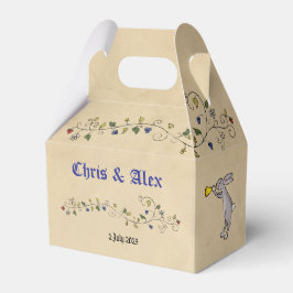 Brölloporgen för medeltida djur presentaskar