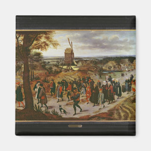Bröllopprocessionen Magnet