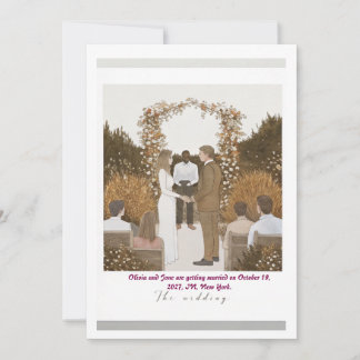 BRÖLLOPPSKORT SPARA DATUMET