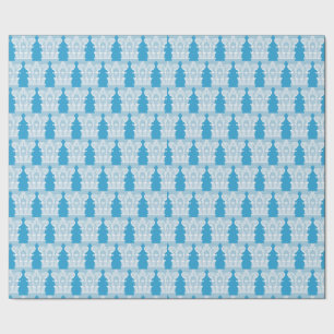 Brölloprävblått Corinthian Presentpapper