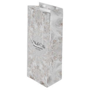 Bröllopreception White Silver Guld Enkel Elegant