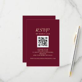 Bröllops QR-kod OSA Kort