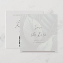 Bröllops QR-kod Spara datum-inbjudan