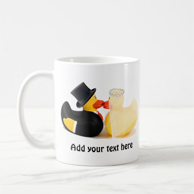 Bröllopsankor 2 kaffemugg (Vänster)