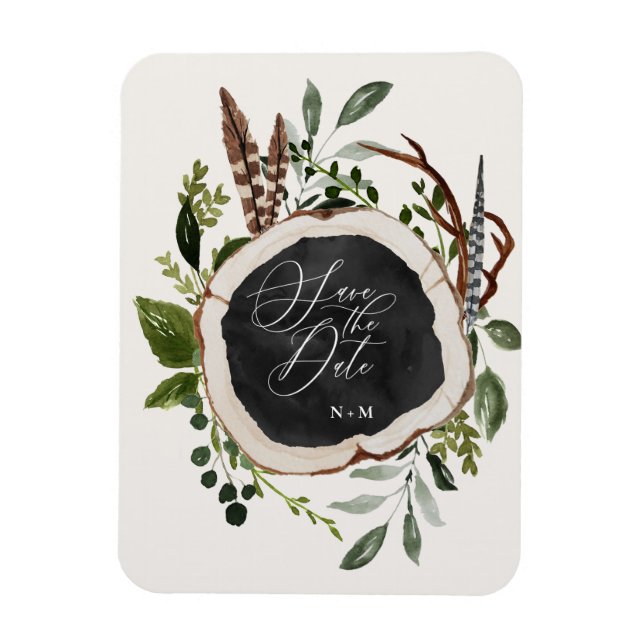 Bröllopsannonsering om budgetsanning magnet (Vertikal)