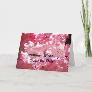 Bröllopsannonsering Spara datum-kort Blommig Meddelande