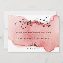 Bröllopsbekännelse, Vi Gifta Oss, Flytta Hemifrån Inbjudningar