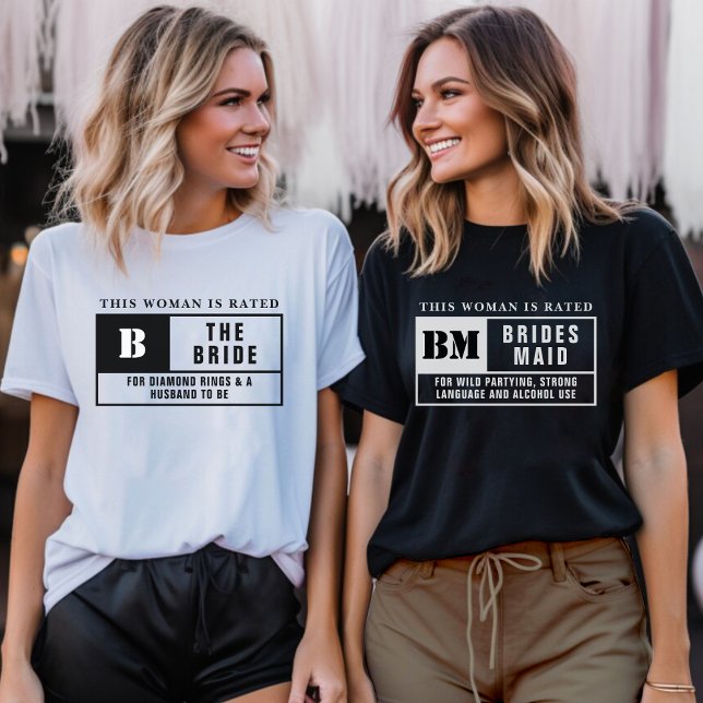 Brollopsbetyg Möhippa T Shirt (Bride Rating Bachelorette Party T-Shirt
)