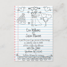 Bröllopsbjudan till bärbara datorer