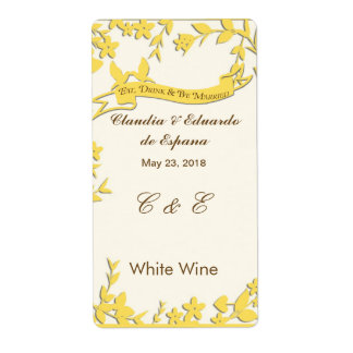 Bröllopsbjudan till Papel Picado - älskliga duvor Fraktsedel