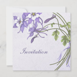 Bröllopsbjudanden - Metallisk champagne Inbjudningar