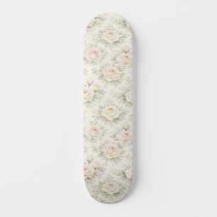 Bröllopsblommig mönster mini skateboard bräda 18,5 cm