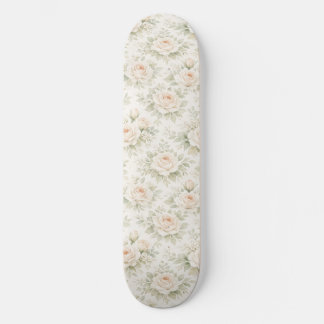 Bröllopsblommig mönster mini skateboard bräda 18,5 cm