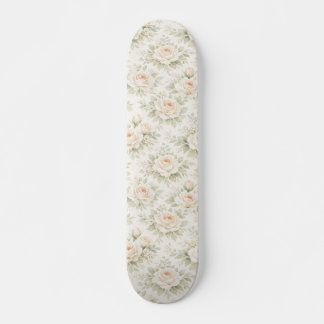 Bröllopsblommig mönster mini skateboard bräda 18,5 cm