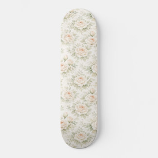 Bröllopsblommig mönster mini skateboard bräda 18,5 cm