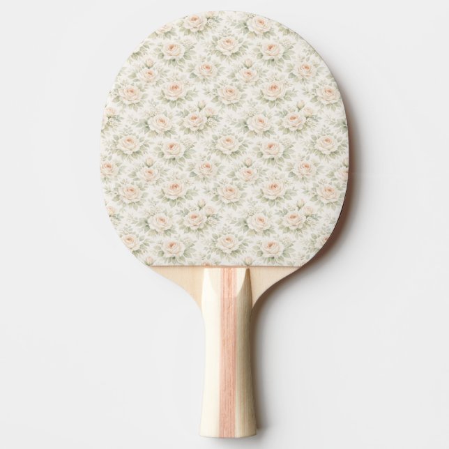 Bröllopsblommig mönster pingisracket (Framsidan)