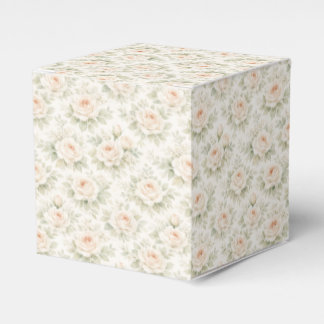Bröllopsblommig mönster presentaskar