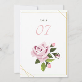 Bröllopsbordnummer Bröllopsbord och sittplatser  Julkort