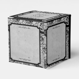 Bröllopsboxen Black Ro Gothic Ram Presentaskar