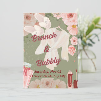 Bröllopsbrunch-inbjudan Inbjudningar