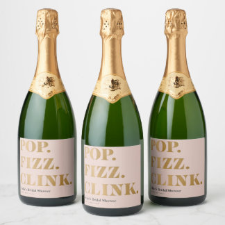 Bröllopsbrunch Pop Fizz Klirka Gnistrande Vin Etik