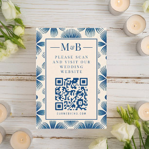 Bröllopsbuketter i mitten av århundradet   QR-sökn Tilläggskort