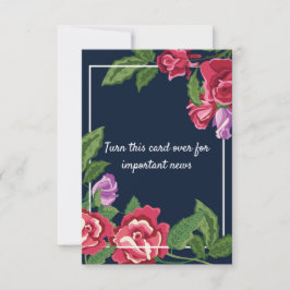 Bröllopsbuketter Spara datum