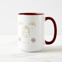 bröllopsceremoni stil mugg