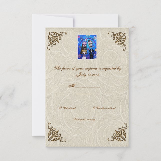 Bröllopsdag av den döda Bröllopet OSA (Framsida)