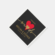 Bröllopsdag Elegant Heart Vi gör repetitionsmiddag