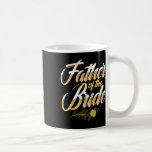 Bröllopsdag Far vid Bride Bachelor Party Bri Kaffemugg<br><div class="desc">Bröllopsdag Far vid Bride Bachelor Party Brides Far 1</div>