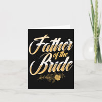 Bröllopsdag Far vid Bride Bachelor Party Bri